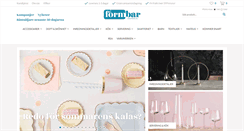 Desktop Screenshot of formbarvastervik.se