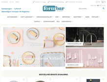 Tablet Screenshot of formbarvastervik.se